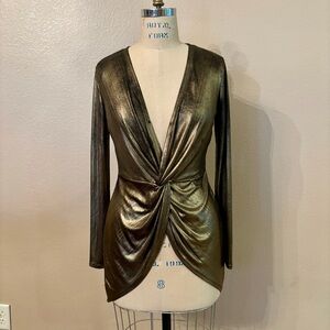 BOLD Elements Metallic Blouse